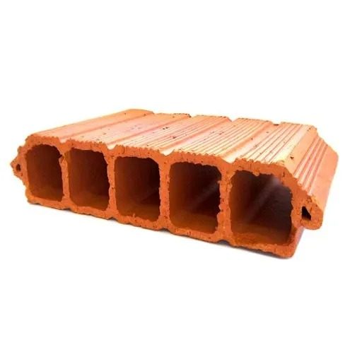 Lajota cerâmica H08x20x30 empilhada em pallet
